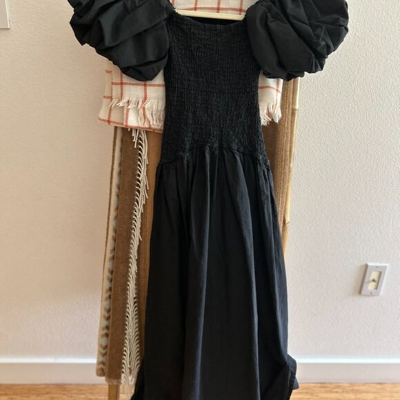 Moon River Off-The-Shoulder Cutout Dress - Petite Small - Picture 3 of 9